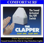 The Clapper Europe Standard Sound Activated Light On/Off Switch